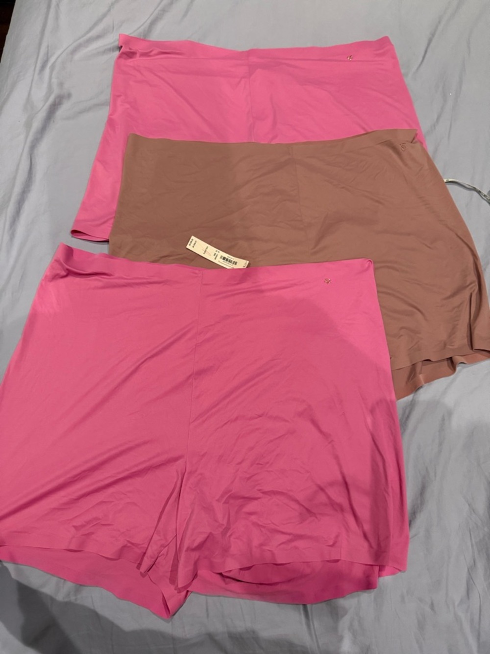 3-Pack Victoria’s Secret Shorts in Bright Pink and Mauve